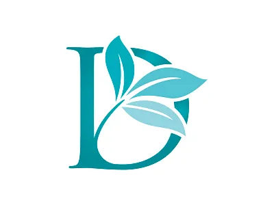 Pre-made LOGO for sale Letter D with Leaf d design hong kong leaf letter d letter d with leaf logo logos mack minimalism pre made sold