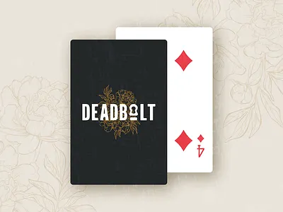 Deadbolt branding graphic design
