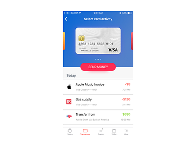 Baking App ui user interface ux