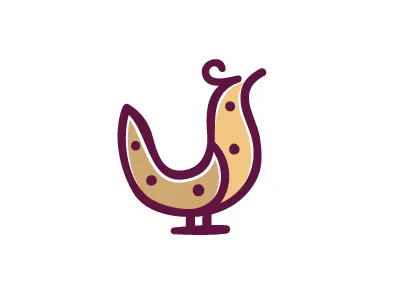 Lucky bird bird ff horseshoe line lucky