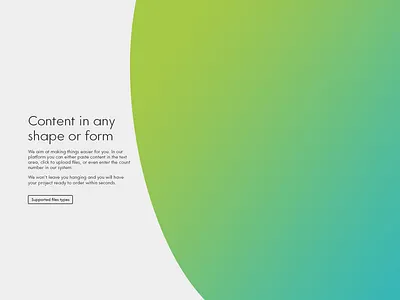 Screenshot abstract gradient graphic design proportions screenshot