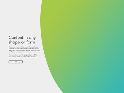 Screenshot abstract gradient graphic design proportions screenshot