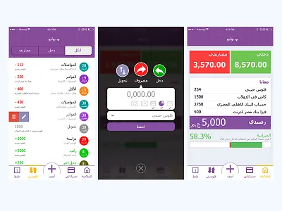 Folosy APP Design application design folosy folosy feen money management ui user interface ux