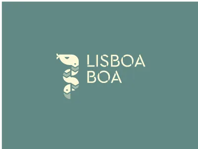 LISBOA BOA brand branding design graphicdesign ideas illustrator lisboaboa logo