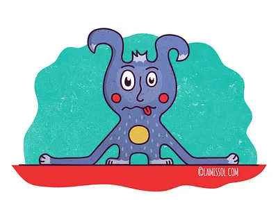 Character Design cartoon character furry illustration tongue