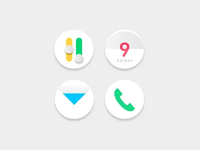 Icon set calendar icon icons mail phone set settings simple