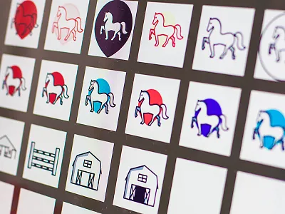 About Horses Categories WIP animals barn categories horses icons illustration