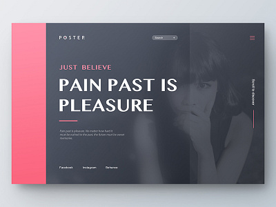 Poster exercise (●-●) poster ui