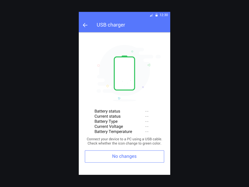 Usb Charger animation charger