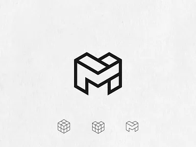 M exploration letter m lettermark line line art logo m minimal monogram simple