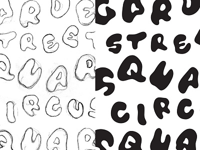 London Lettering Sketch to Vector calligraphy custom type ink lettering sketch type typography