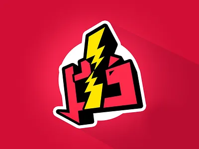 رد فعل - Reaction arabic design flash logo