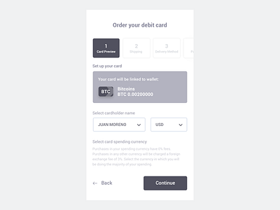 Wireframe app bitcoin debit card minimal sketch user experience ux ux design wireframe