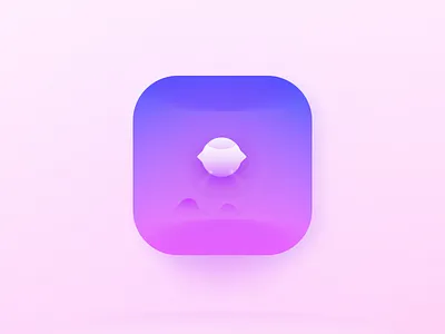 Alice icon purple weather