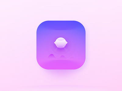 Alice icon purple weather