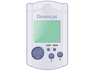 Dreamcast VMU Icon (Revision) dreamcast icon revision vector vmu