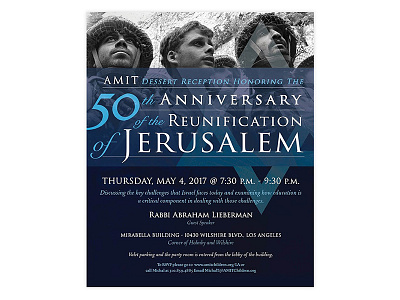 Poster Design graphic design historical invitation jewish poster print design