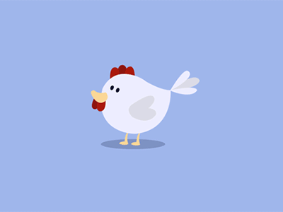 Chicken animation chicken egg motion motion design motion graphics vector