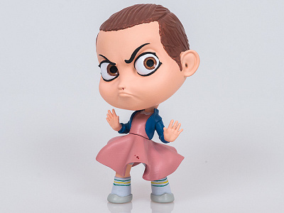 Eleven Art Toy eleven eleven cosplay eleven toy stranger things toy design toy designer