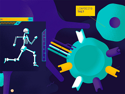 Defense Mechanism cell defense janssen lymphocyte mechanism running skeleton stelara