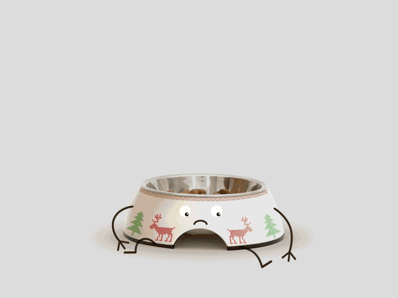 Xmas Dogs bowl dog dogfood dogs food xmas