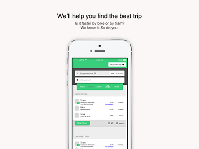 Leaps - Ride your city better app bike bikesharing ios mobility travel trip unlock ux