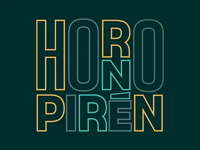 Hornopirén art book design lettering script type typeface typography