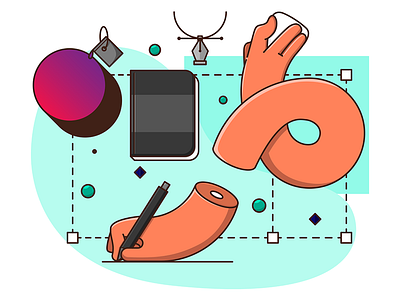 #3 Design design draw drawing illustration vector