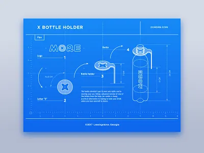 X Bottle Holder 2x blueprint bottle bregvadze concept energy drink gio giorgi holder ox r2 x