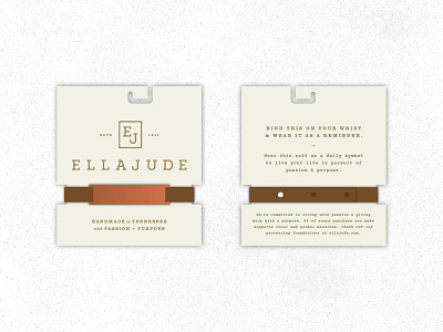 New Ellajude Bracelet Packaging jewelry packaging