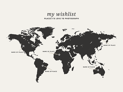 Website Travel Map layout map minimal simple travel website world map
