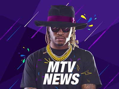 Future artists future hip hop illustration mtv mtv news music vector