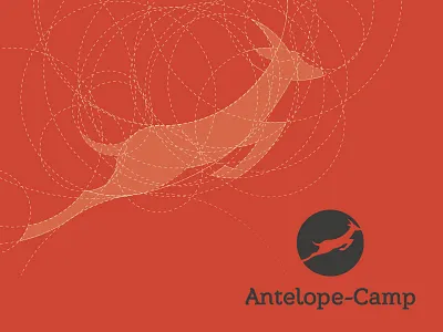 Antelope camp logotype