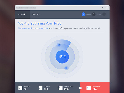 Files Radar anti virus files onboarding protection pulse radar scan scanning security software walk through wizard