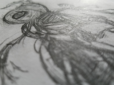 Mummy character drawing idea paper pencil sketch