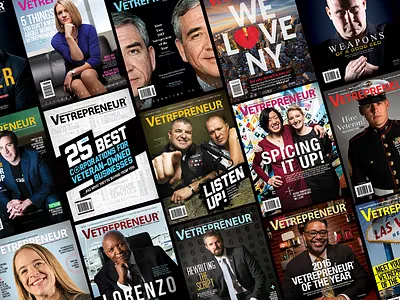 Vetrepreneur magazine covers magazine magazine cover