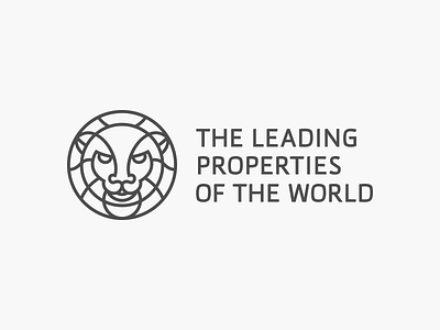 Logotype for Leading properties of the world estate lion logo logotype luxury real estate