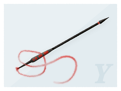 Y is for Yaka Arrow arrow avengers comic fantasy film gardians of the galaxy groot illustration marvel movie vector weapon