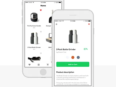 Ecommerce App app ecommerce ios ui ux