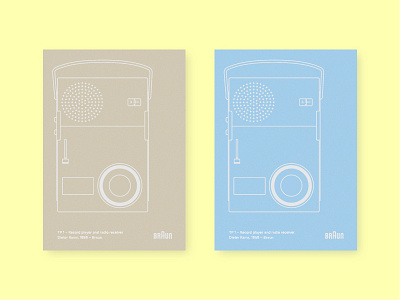 BRAUN — Record player braun dieter illustration minimal player rams record
