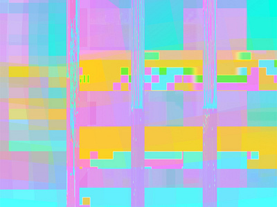 //Glitch 3 aqua glitch neon pixelated turquoise