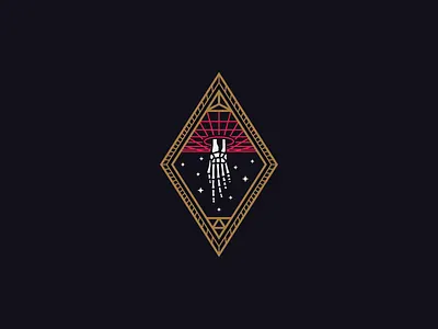 Wormhole icon illustration inter dimensional space stars time travel wormhole