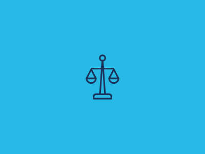 Scales of Justice icon scale