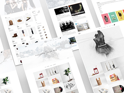Rex - Minimal WordPress Portfolio Theme black clean concept creative minimal modern parallax personal photography portfolio white wordpress