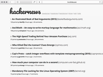 HN – Reader typography ux vue