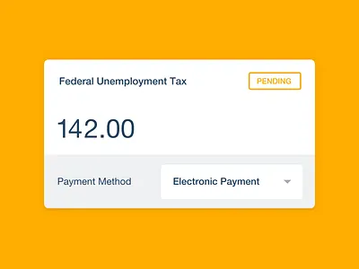 Xero features illustration card tax