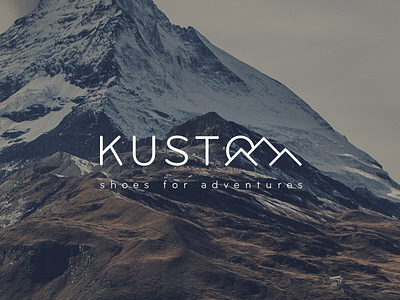 KUSTO logotype logo logotype shoes