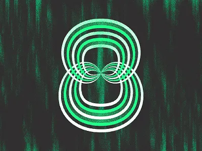 Number 8 - 36 Days of Type 36daysoftype graphic illustration lettering type typography