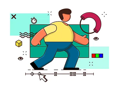 #4 Animation 2d after animation design draw drawing illustration vector