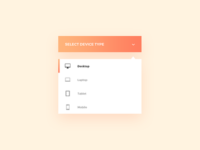 Dropdown (Daily UI #027) 027 dailyui design dropdown graphic design photoshop ui ui design user interface user interface design web web design